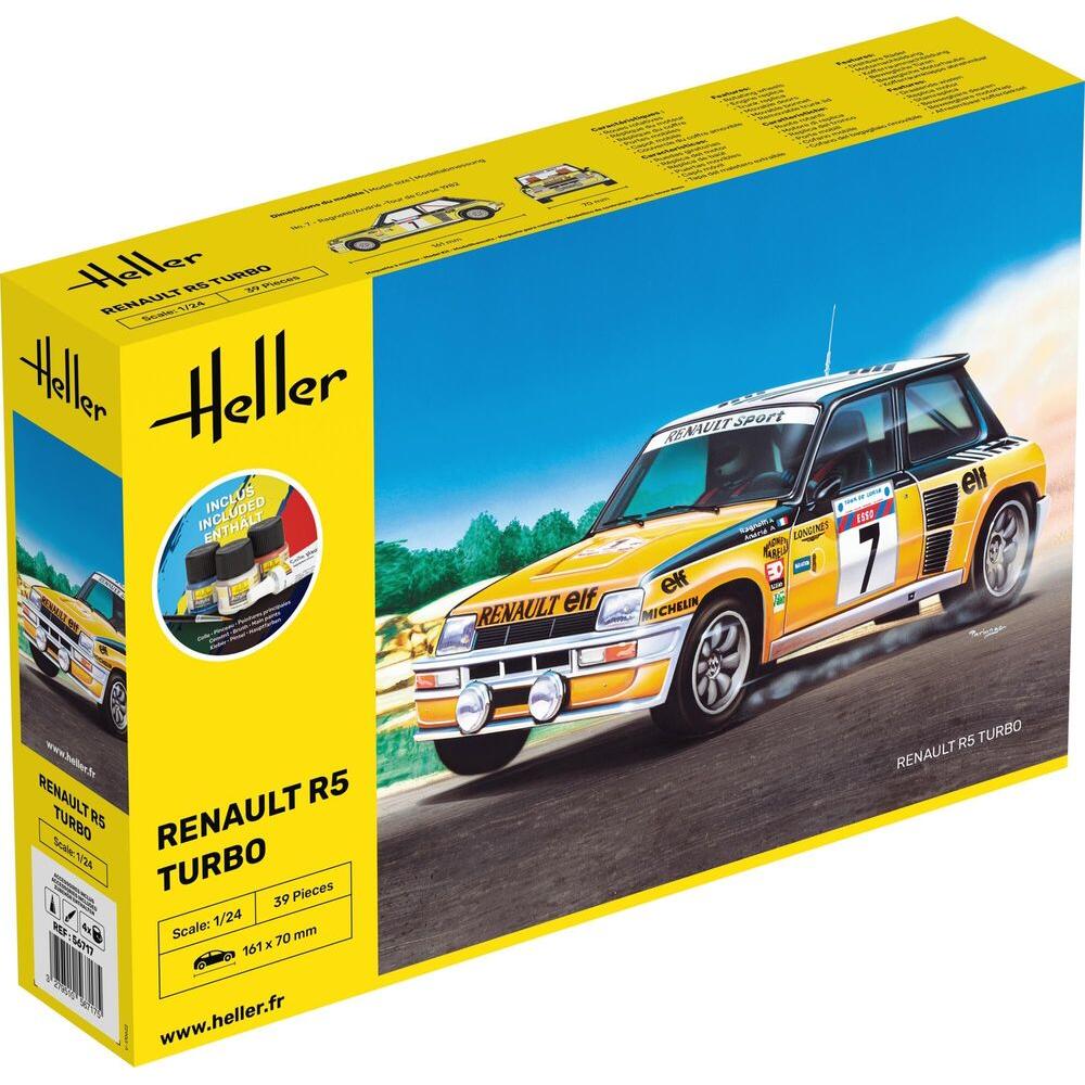 Heller STARTER KIT Renault R5 Turbo
