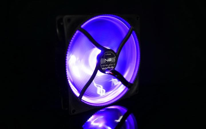 Immagine prodotto Noiseblocker Blacknoise B12X-PS-BL Ventola per computer 12 cm Nero 1 unità(e) (120 mm, 1 x)