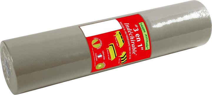 Image du produit PROnappe PRO nappe Tischläufer Tête-à-tête 40 cm x 4.8 m, Grau (40 x 480 cm)