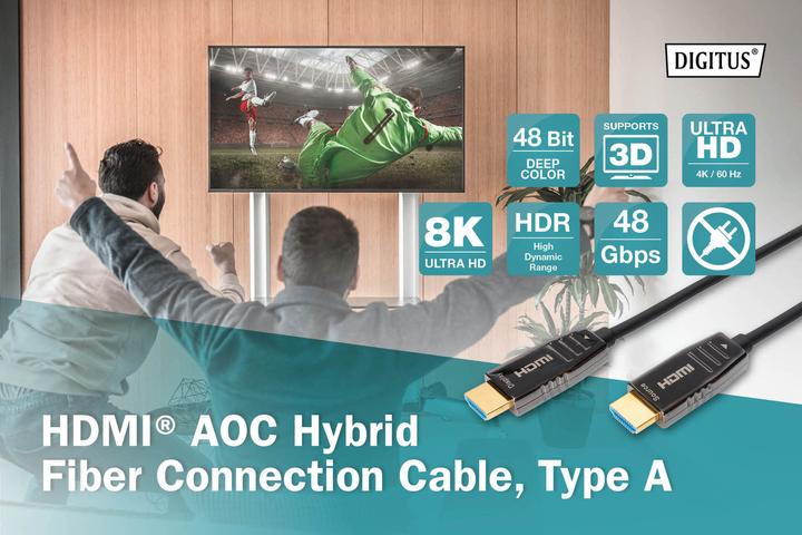 Productafbeelding Digitus HDMI - HDMI (10 m, HDMI, 2.1)
