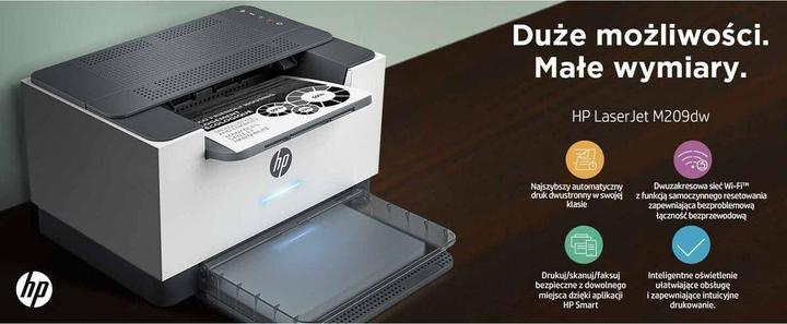 Image du produit HP LaserJet M209dw (Laser, Noir et blanc)