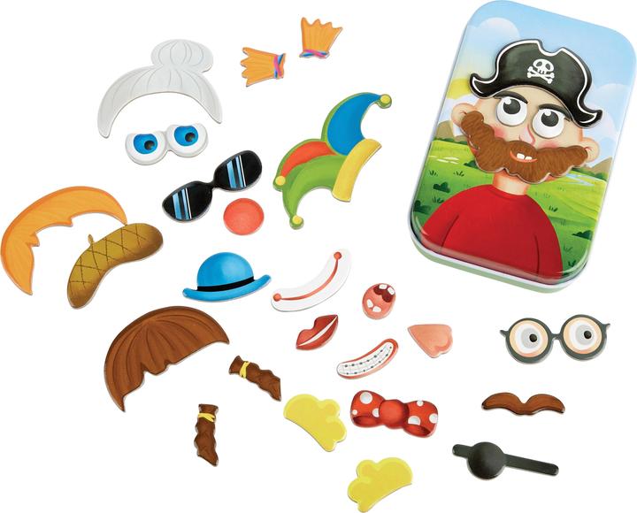 Produktbild Hape Magnetische Lachgesichter (48x)