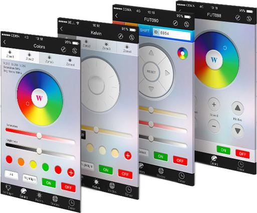 Produktbild Lumina Swiss LED-Streifen-Set Multicolor+ (RGBWW) 5m Premium Outdoor Smartphone (RGBW, 500 cm, Outdoor)