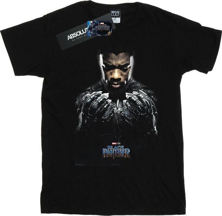 Produktbild Black Panther T'Challa Poster TShirt Jungen (152, 158)