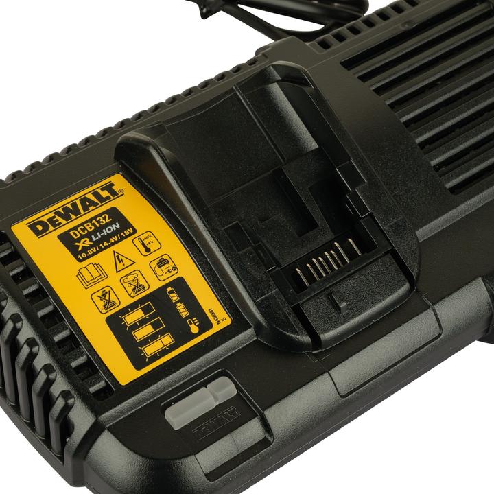 Actual product image DeWalt Double charger (10.8 V)