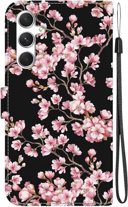 Actual product image Cover-Discount Galaxy S25 - Tasche Hülle mit Blüten Motiv (Samsung Galaxy S25)