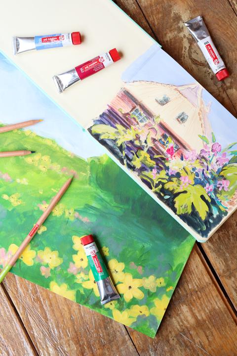 Produktbild Talens Gouachefarbenset (288 ml)