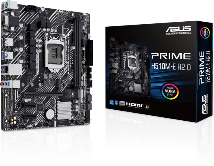 Produktbild ASUS PRIME H510M-E R2.0 (LGA 1200, Intel H510, mATX)