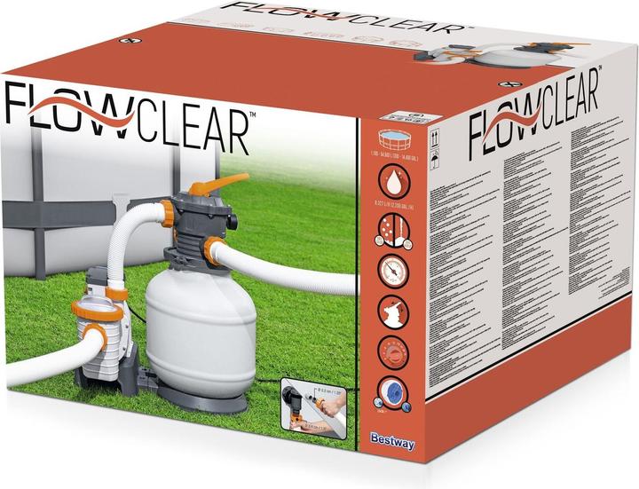 Produktbild Bestway Sandfilteranlage mit Zeitschaltuhr