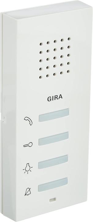 Actual product image Gira 125003 - Cordless - 0 - 50 °C - White - Stainless steel - AC/DC - 55 mm (Wireless)