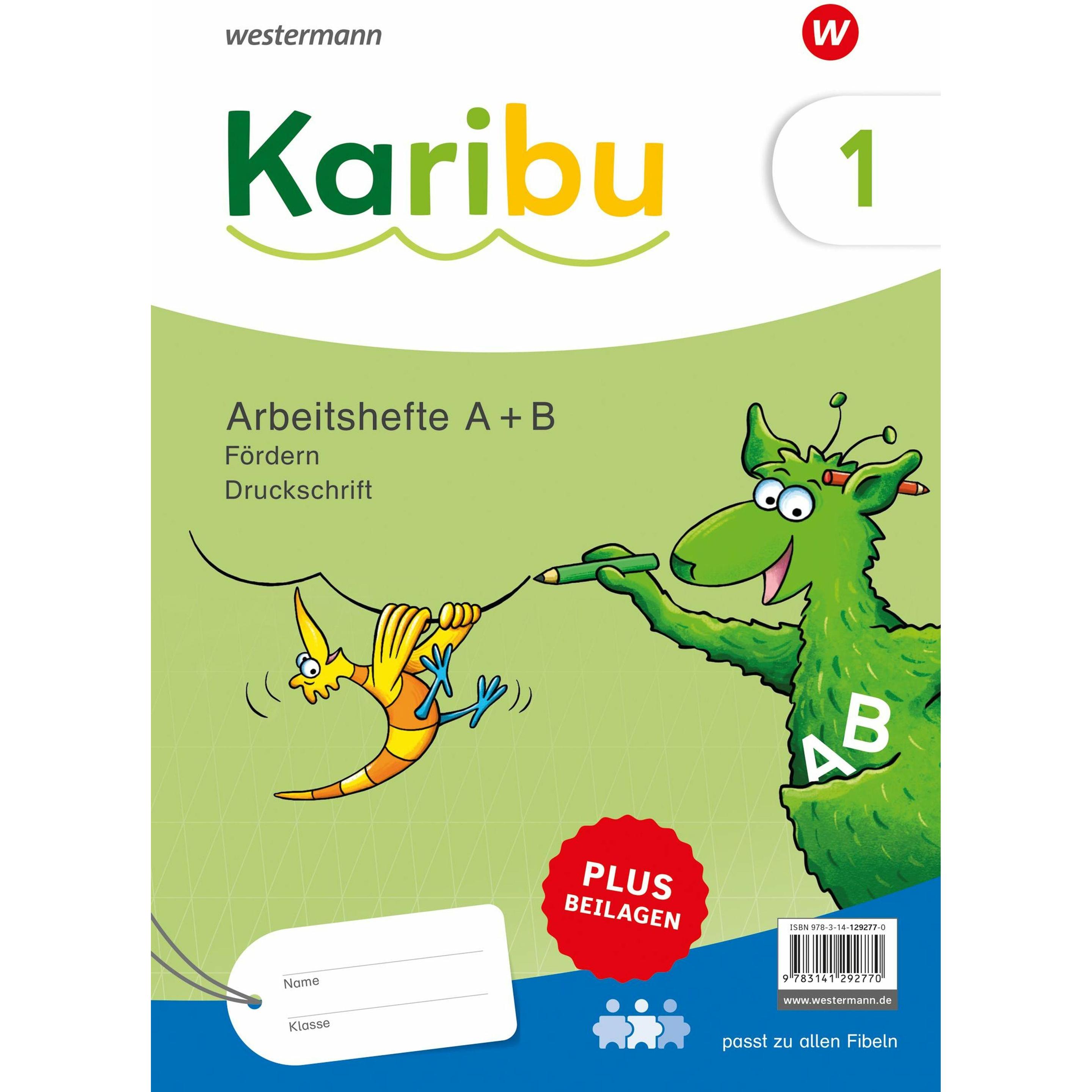 Thumbnail - KARIBU24 Paket AH Fördern 1 (A+B) DS, Schulbücher