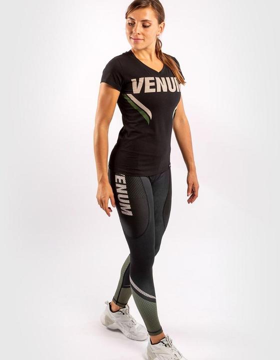 Produktbild Venum ONE FC Impact T-shirt - for women - Black/Khaki (L)