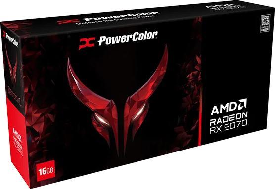 Actual product image Powercolor Red Devil Radeon RX 9070 (16 GB)