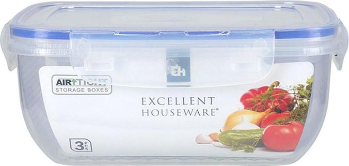 Excellent Houseware Set di scatole da pranzo 024001010 3 pezzi (1.40 l)