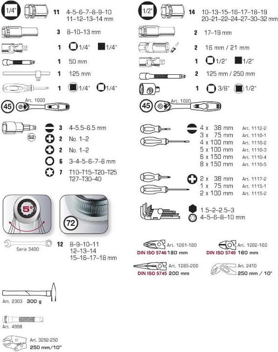 Image du produit Kraftwerk Caisse à outils universelle