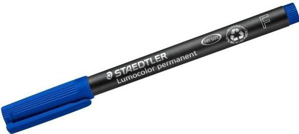 Actual product image Staedtler Lumocolor permanent (Blue, 0.60 mm, 1 x)