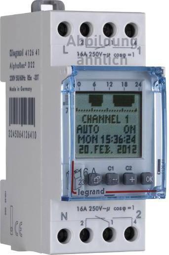 Produktbild Legrand AlphaRex³ D22 digitale Wochenzeitschaltuhr