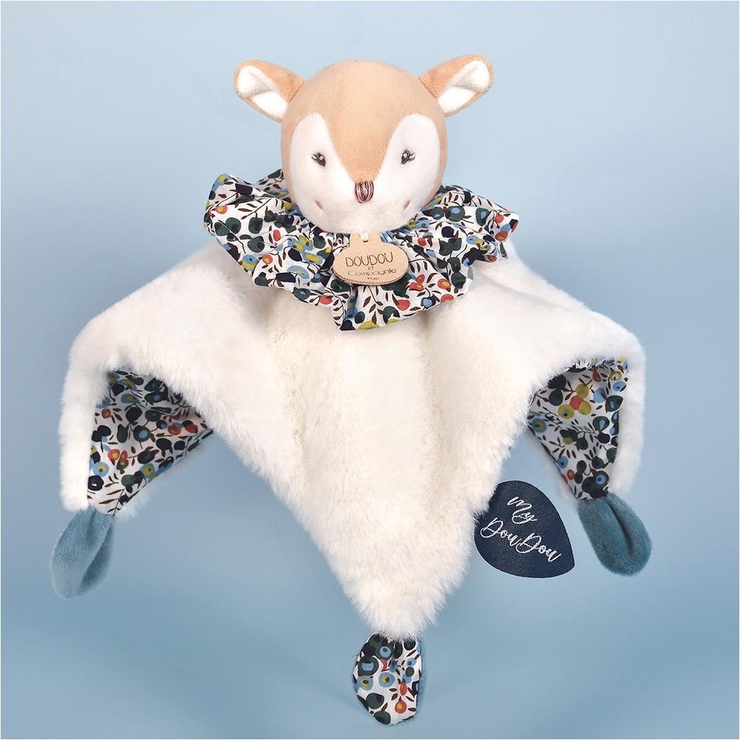 Doudou et Compagnie, Schmusetuch, Boule Rehkitz Schmusetuch 25cm