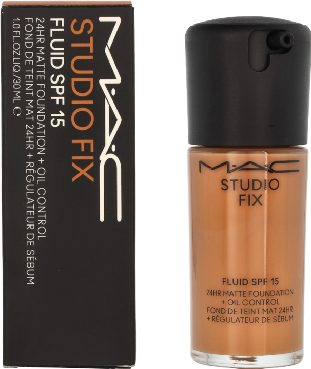 Image du produit MAC Cosmetics Studio Fix Fluid Fond de Teint Sun Protection Factor 15 (re) NC45 (NC45)