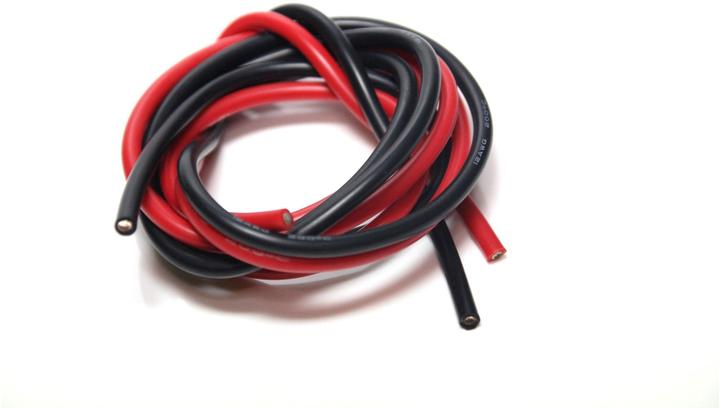 Produktbild EP Silikonkabel 3.5mm², rot/schwarz je 1m
