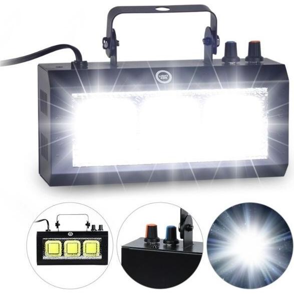 No Name LIGHT4ME STROBE 60W Disco-Party-Stroboskop (60 W), Faro