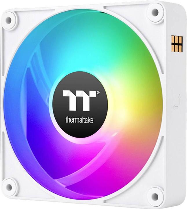Produktbild Thermaltake TT CT120 EX Rev ARGB Sync PC Cooling Fan 3 Pack White (120 mm, 3 x)