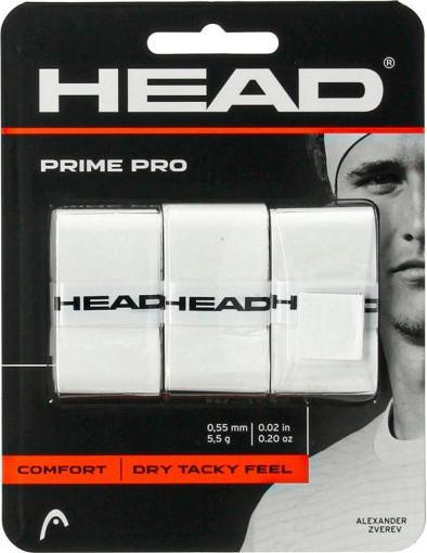 Immagine prodotto Head Prime Pro Overgrip bianco (3 pezzi)