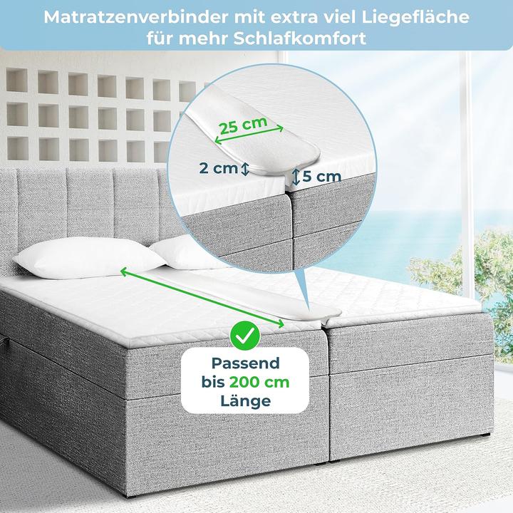 Actual product image Rosenkern Love bridge for mattresses (25 x 200 cm)
