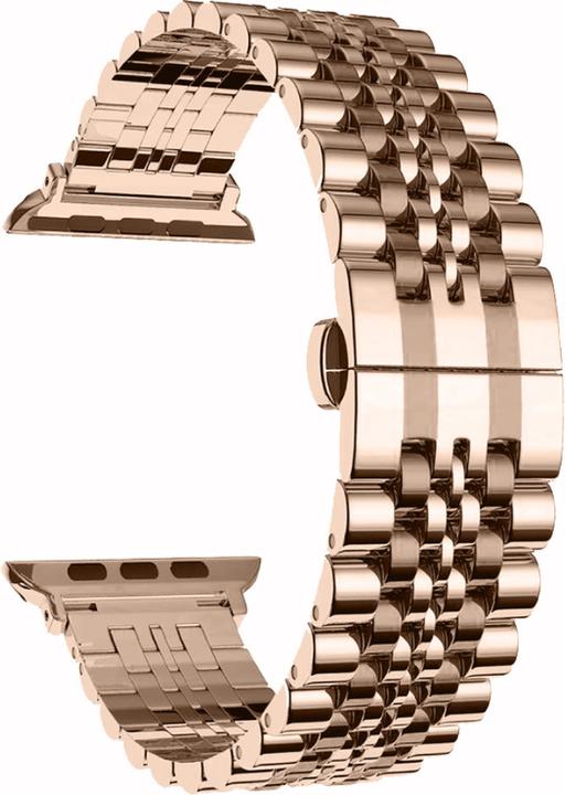 Produktbild Andi be free Apple Watch Armband Exclusive Edelstahl mit Faltschliesse (Edelstahl)