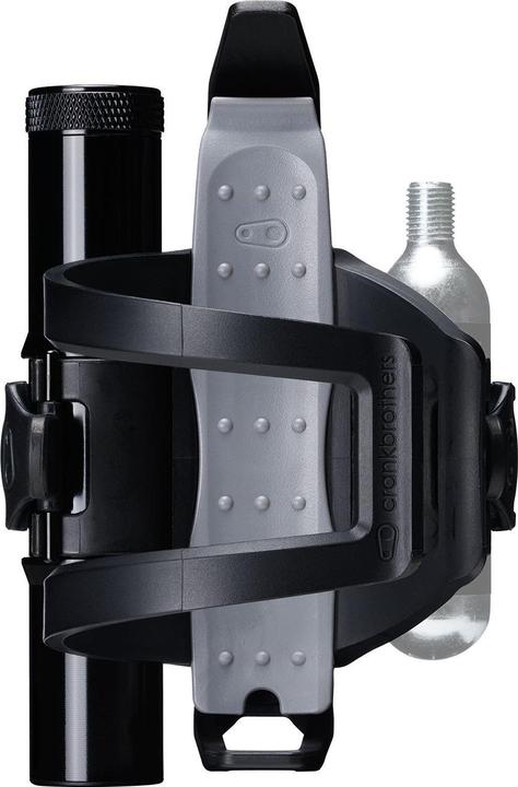 Productafbeelding Crankbrothers S.O.S. BC18 Side Entry bidonhouder + multitool, zwart