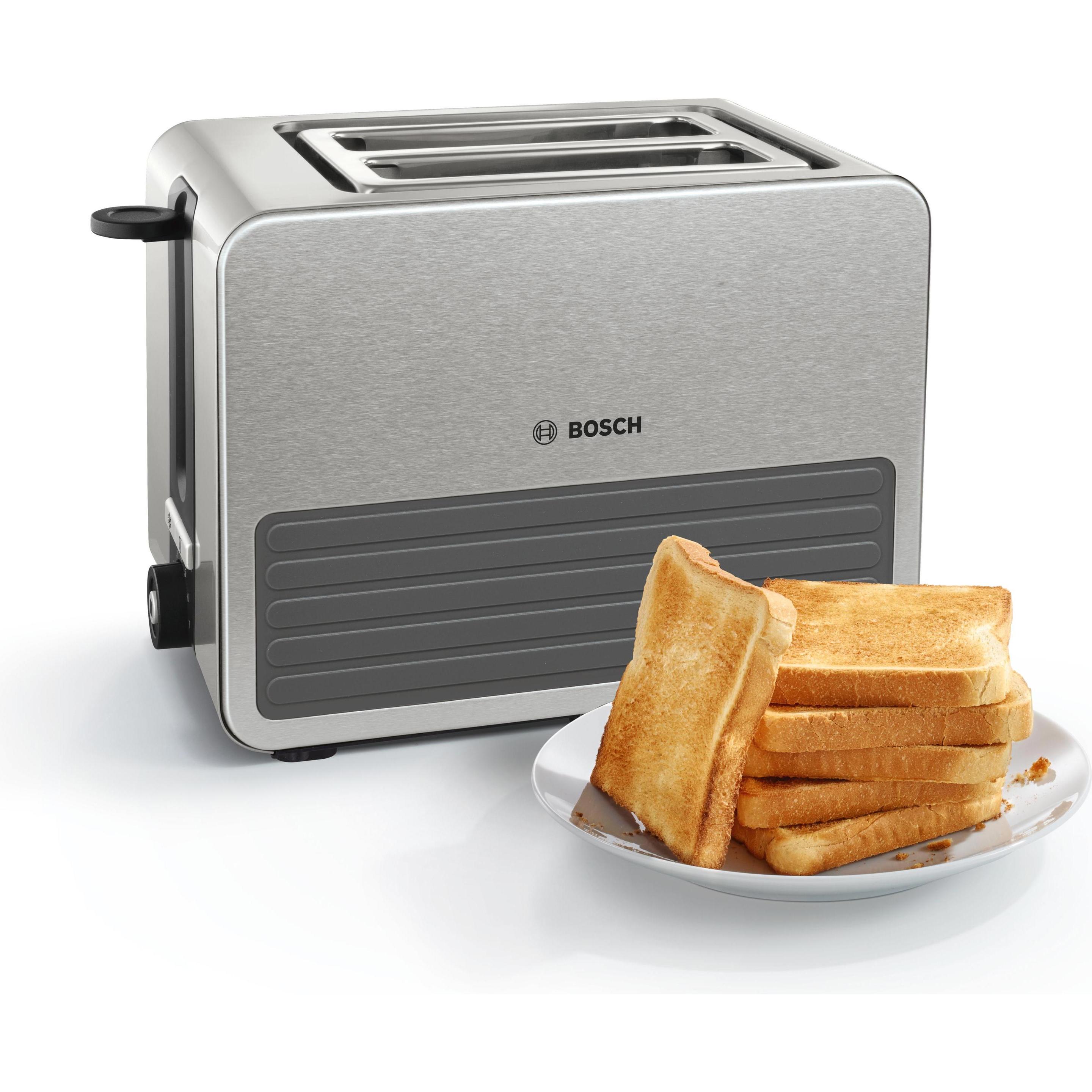 Bosch Hausgeräte Tat7s25, Toaster, Silber