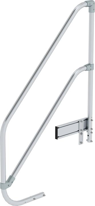 Actual product image kaiserkraft Railing one-sided for work platform mobile one-sided 4 steps (174 cm)