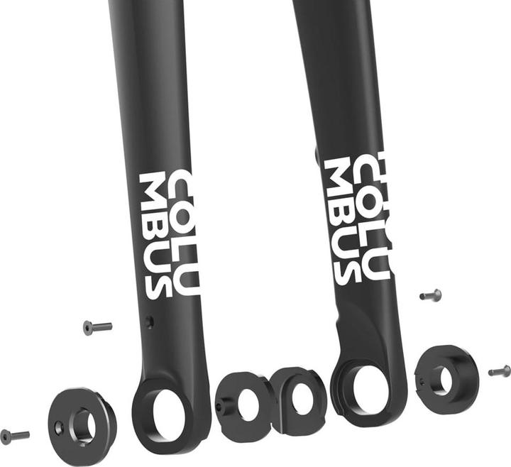 Produktbild Columbus Futura Adventure 28 Zoll Gabel 1 1/8"-1 1/2", PM Disc - Schwarz Matt