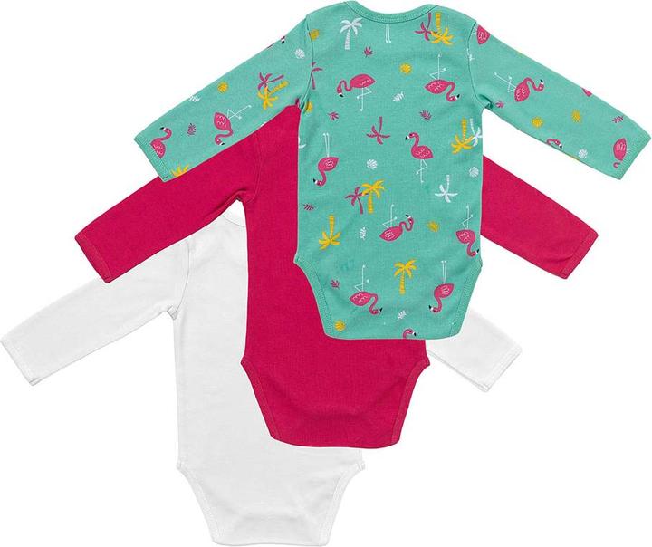 Produktbild Schlummersack Bio Baby-Bodys langarm 3er-Pack (80)