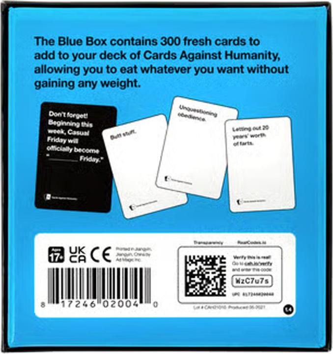 Produktbild Blue Box Kartenspiel