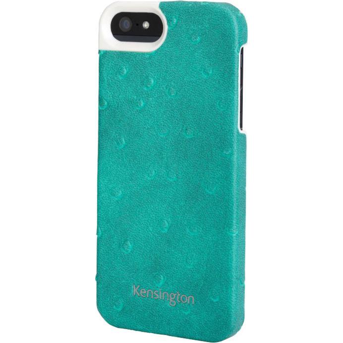Kensington Case aus geprägtem Leder für iPhone 5/5s, Apple, iPhone 5/5s, Grün (Apple iPhone 5), Smartphone Hülle, Grün