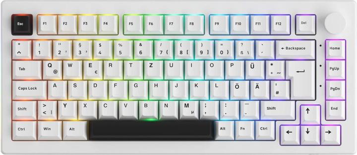 Actual product image Akko 5075B Plus (DE, Wireless, Cable)
