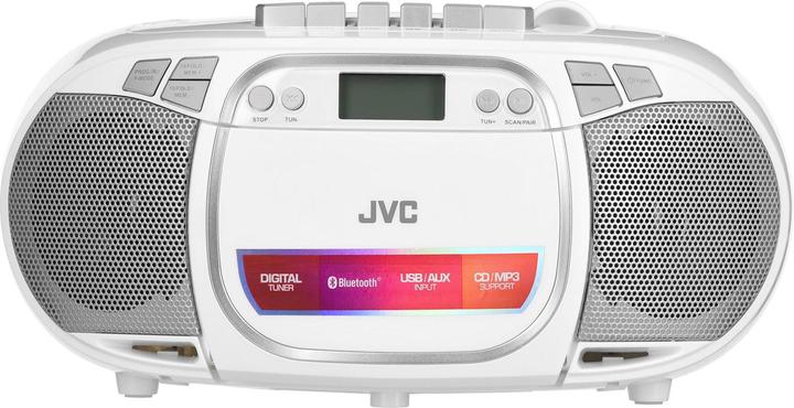 Produktbild JVC RC-E451W CD player Portable CD player White (FM, Bluetooth)