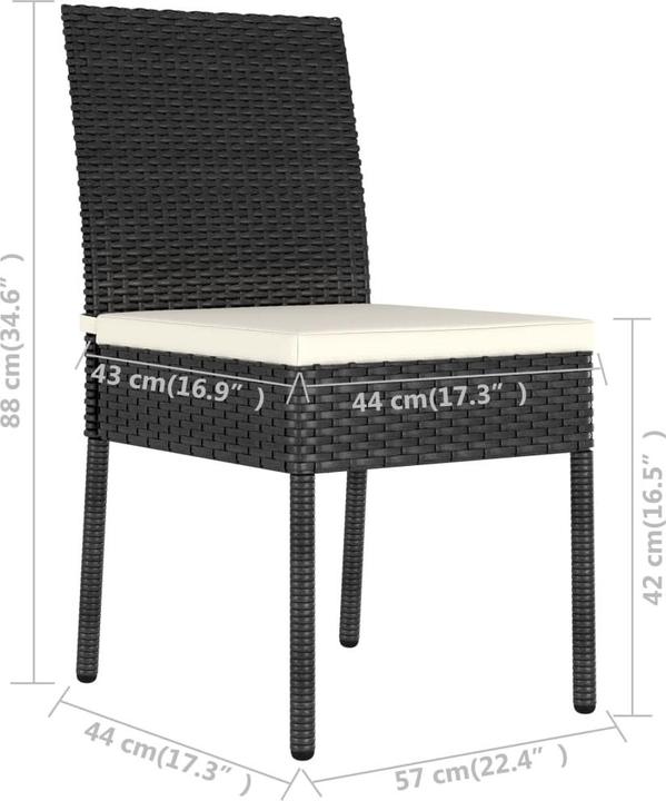 Actual product image vidaXL Santiago (180 cm)