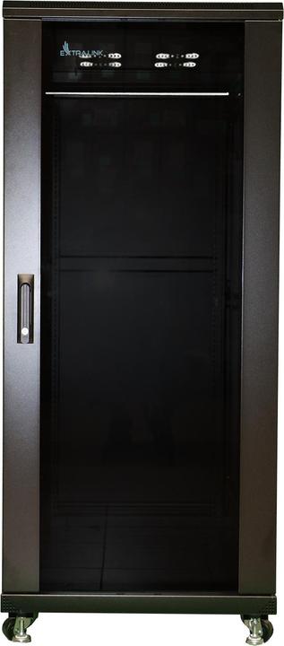 Produktbild Extralink 27U 800mm floor cabinet black (27 HE, 19 Zoll Rack)