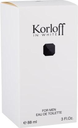 Actual product image Korloff in white (Eau de toilette, 88 ml)