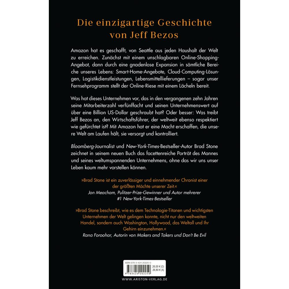 Thumbnail - Amazon unaufhaltsam, Sachbücher von Brad Stone