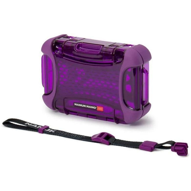 Nanuk Outdoor Case Nano Case 320 Viola (Custodia fotografica, 1.25 l), Borsa fotocamera, Viola