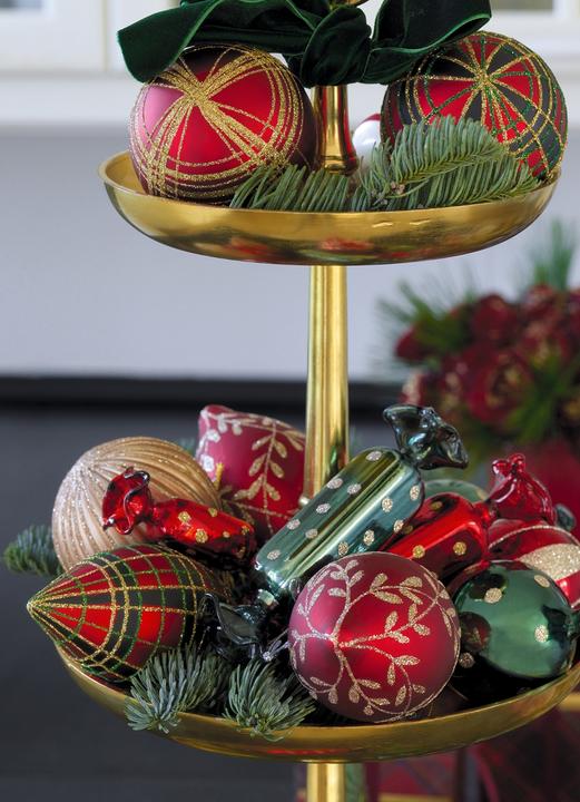 Actual product image Greengate Candle twisted dark red large 36cm 2pcs. (1 pcs.)