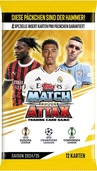 Actual product image Topps Match Attax UEFA CL 24/25 Eco Pack (English)