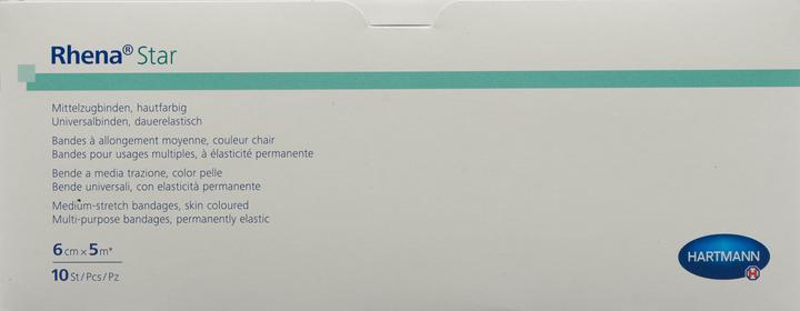 Image du produit Rhena Bandages élastiques en étoile 6cmx5m skincoloured open