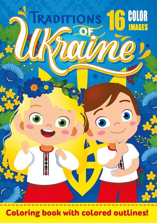 Immagine prodotto Fresh A4-Malbuch 16 Bilder Traditionen der Ukraine
