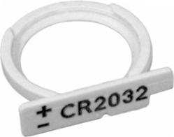 Image du produit Eldat RTS16-ACC-02-02P Porte-pile blanc pour contact de fenêtre RTS16