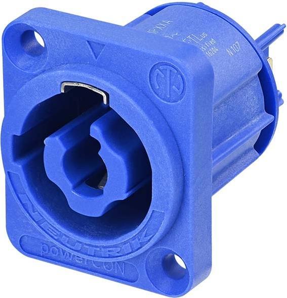 Image du produit Neutrik NAC3MPXXA - Connecteur encastré PowerCON bleu