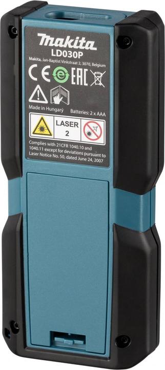 Actual product image Makita LD030P laser distance measuring device (30 m, 635 nm)